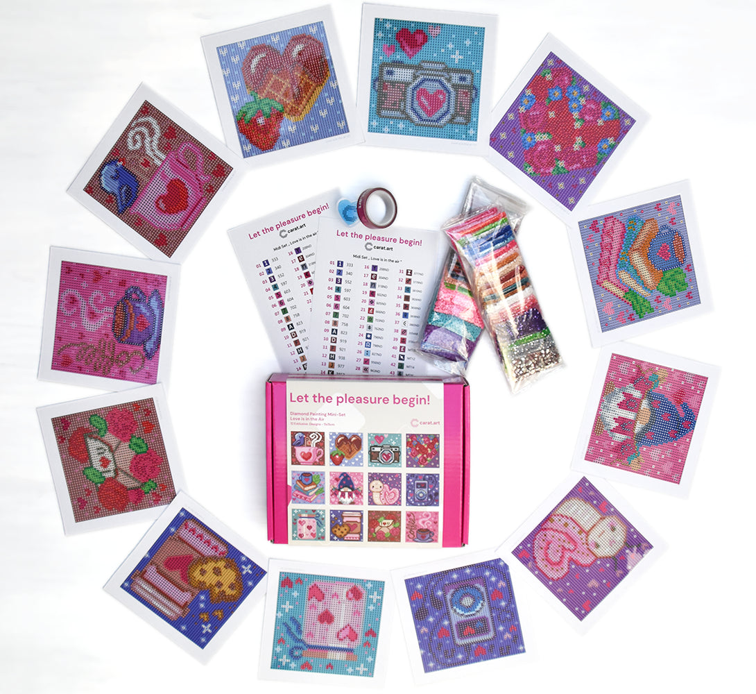 Diamond Painting - cearat.com Design - Mini Set Love is in the air
