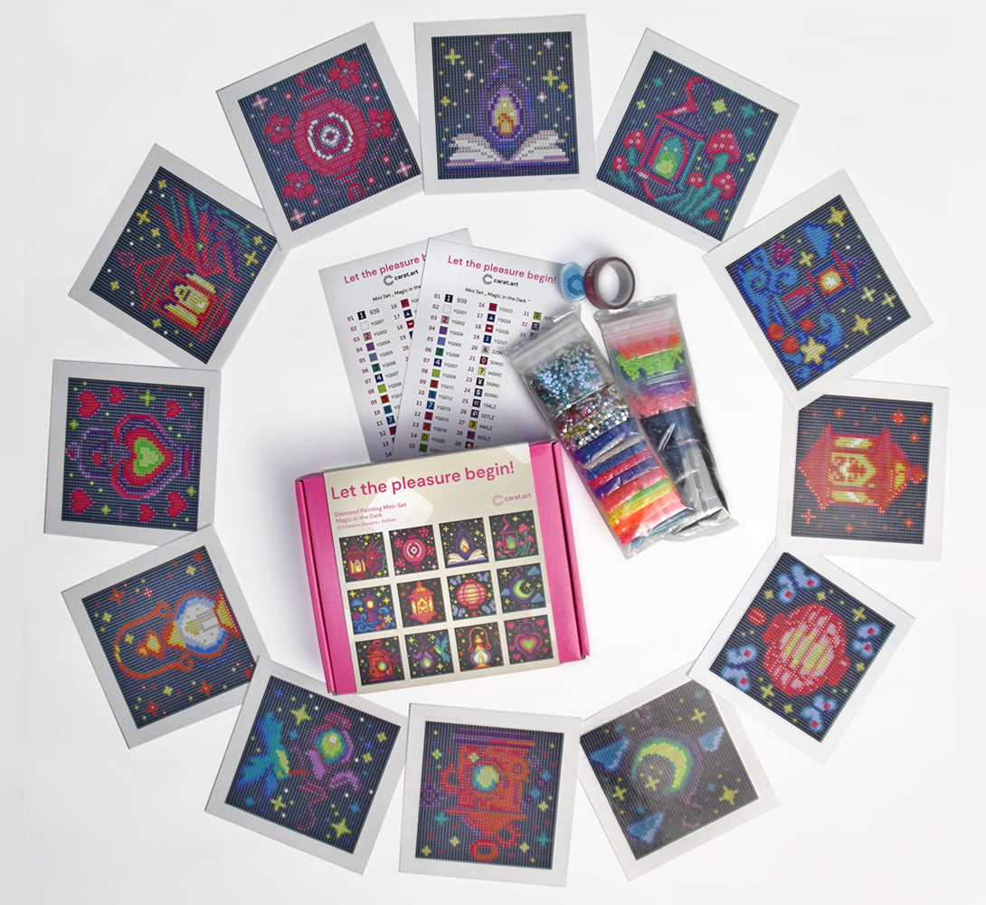 Diamond Painting - cearat.com Design - Mini Set Magic in the Dark