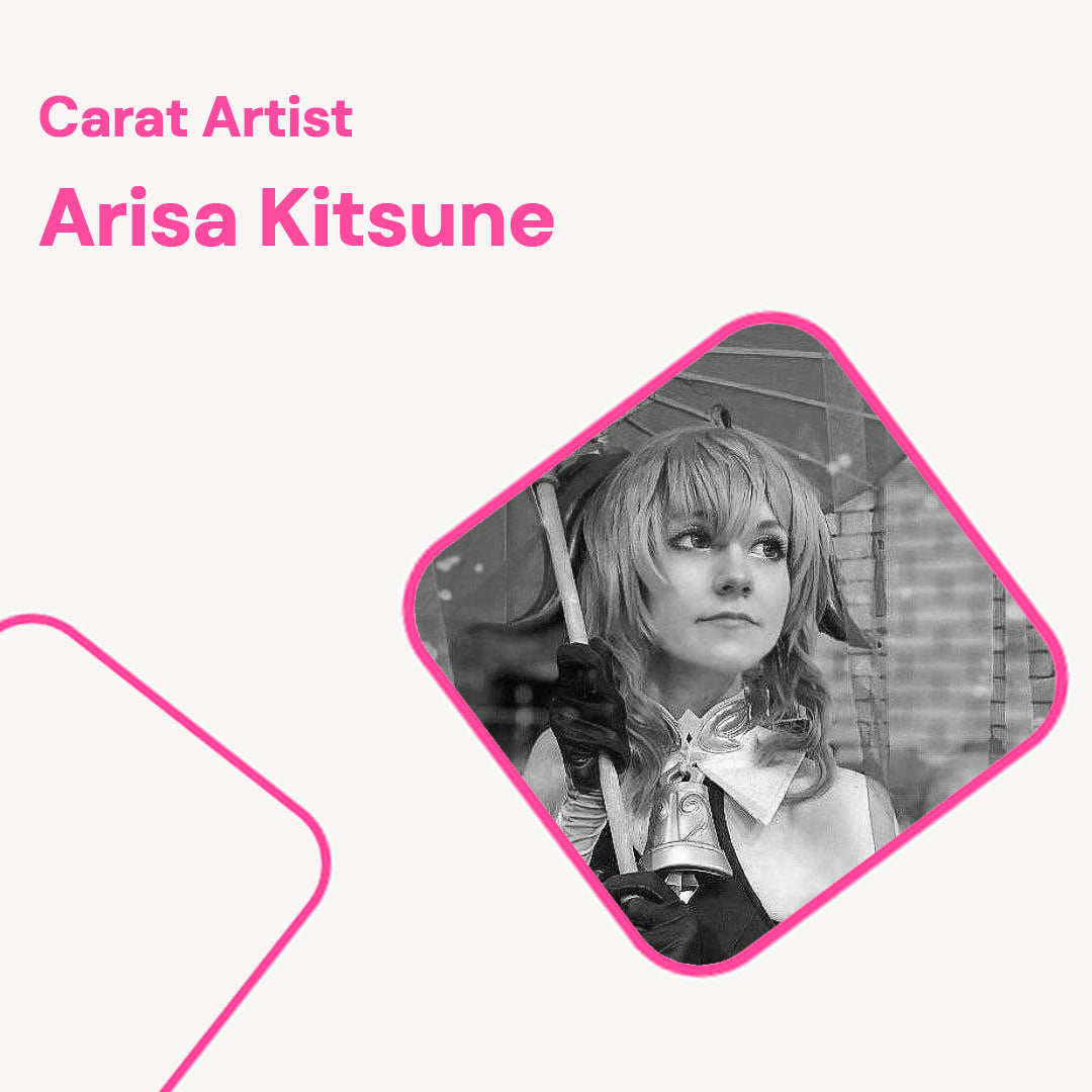 cearat.comist Arisa Kitsune Portrait der Künstlerin