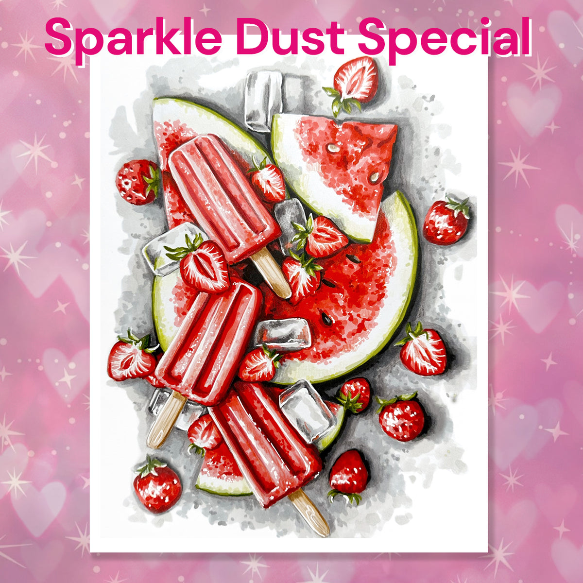 Diamond Painting - anyta.kulyk - Watermelons & strawberries Special