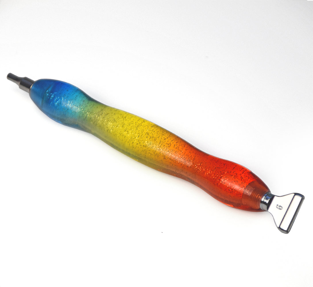 Diamond Painting Stift mit  Regenbogen-Muster