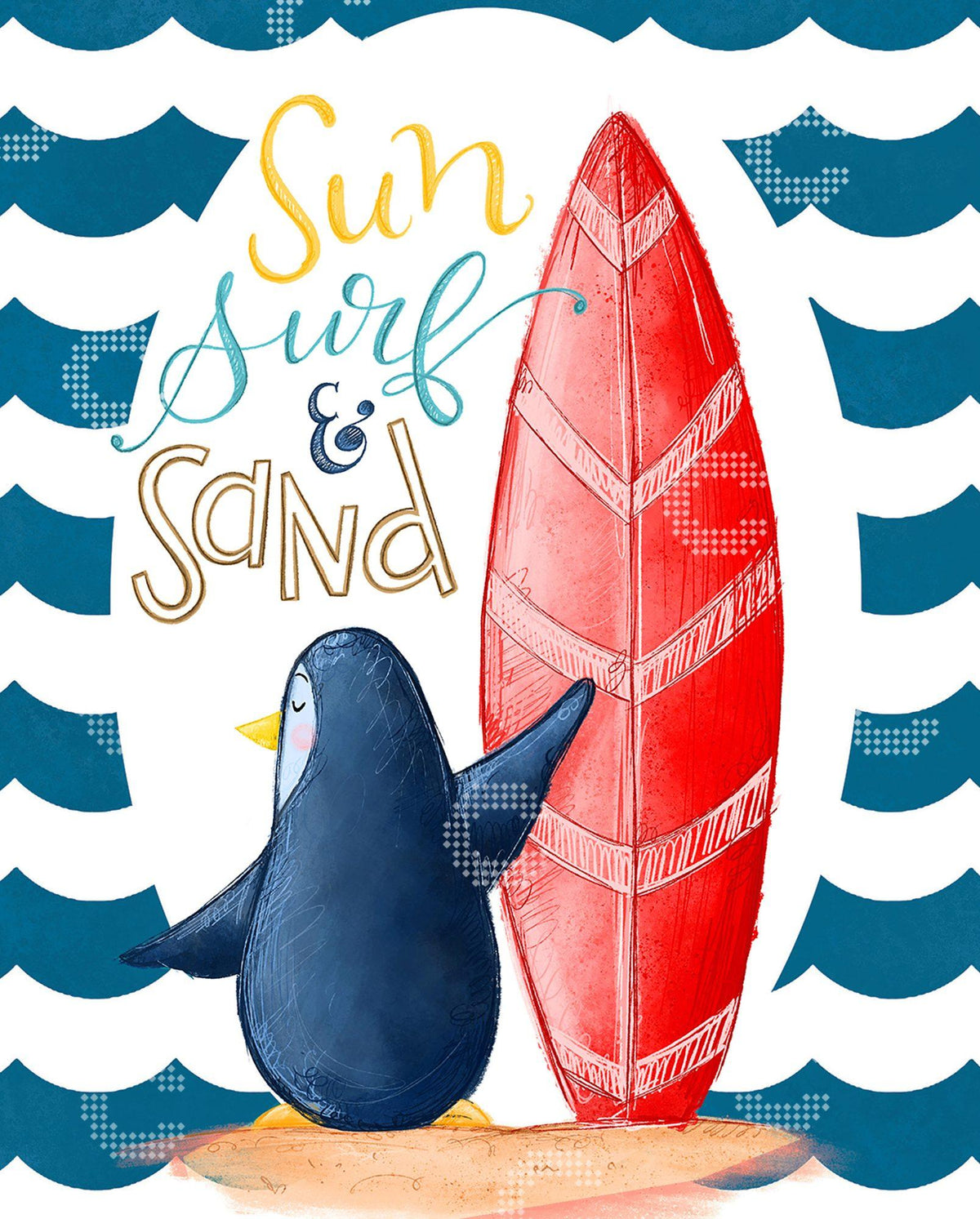 Diamond Painting - Aishwarya Vohra - Sun, Surf and Sand